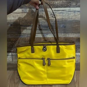 NWOT Yellow Michael Kors Tote